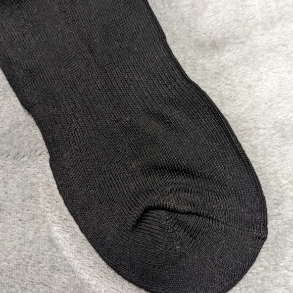 VLONE FRIENDS- black and orange thick crew socks - Picture 5 of 6